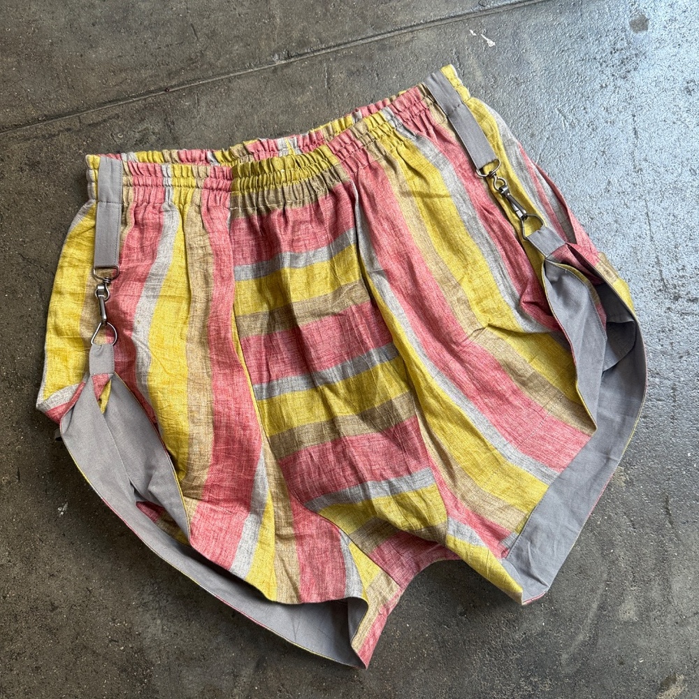 Vivienne Westwood 2012 1/1 Sample Anglomania Linen Sample Combination Shorts - Picture 9 of 11